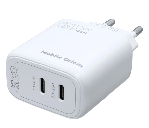 Mobile Origin GaN 65W Charger TÜVMO19 Dual USB-C - 1504094 - zdjęcie 3